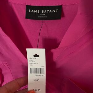 Lane Bryant Fuchsia Top